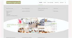 Desktop Screenshot of mvzaugsburg.de